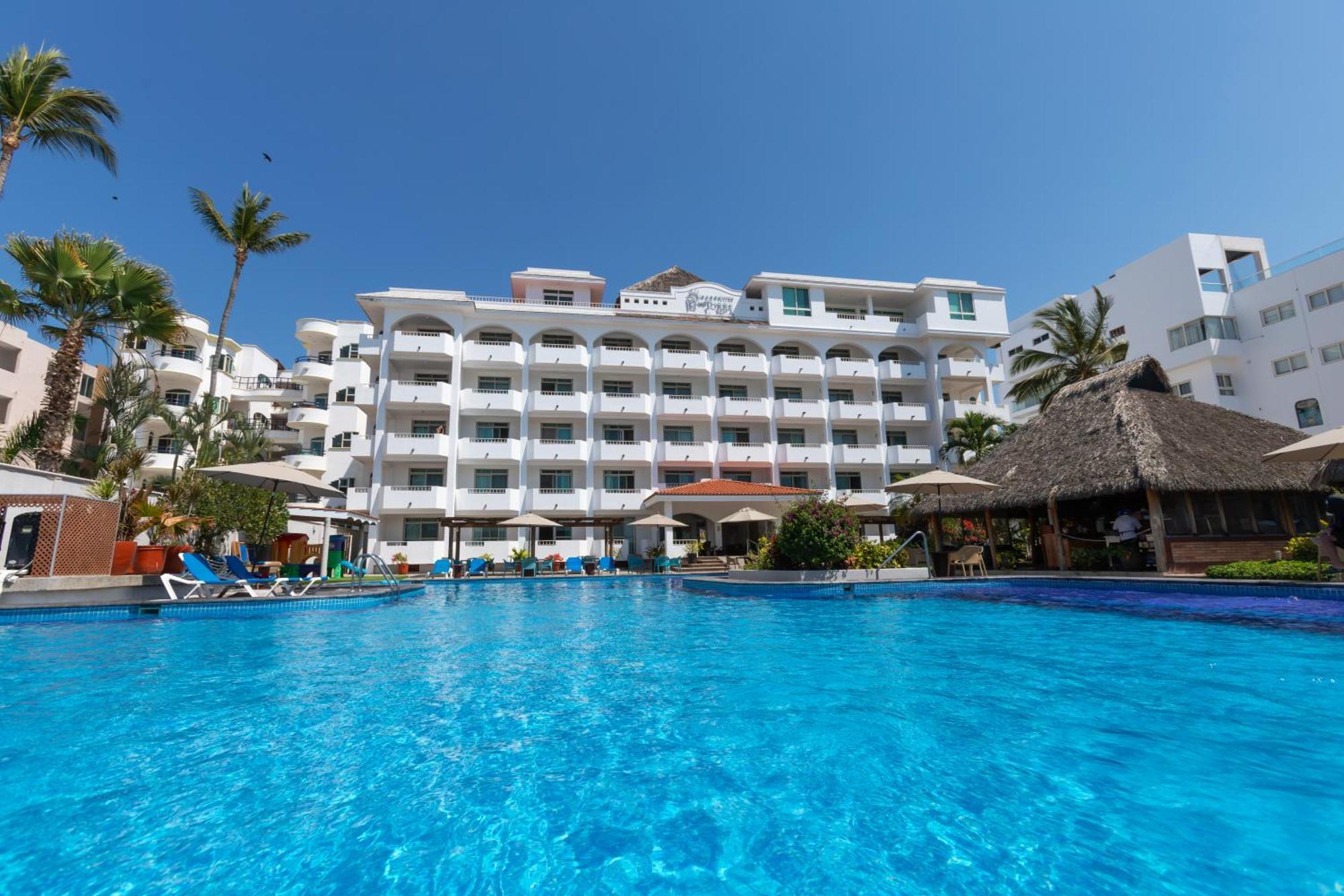 Torreblanca Beach Hotel And Suites Guayabitos - Desayuno Y Comida Incluido Rincon de Guayabitos Bagian luar foto